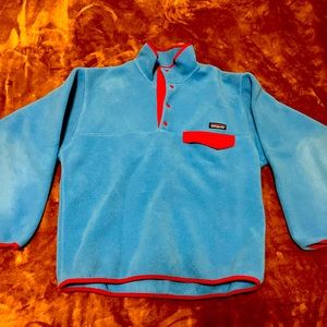 Excellent Condition Blue Patagonia Synchilla Snap-T, size M